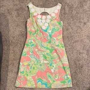 Beautiful Lilly Pulitzer Dress With Flower Detail